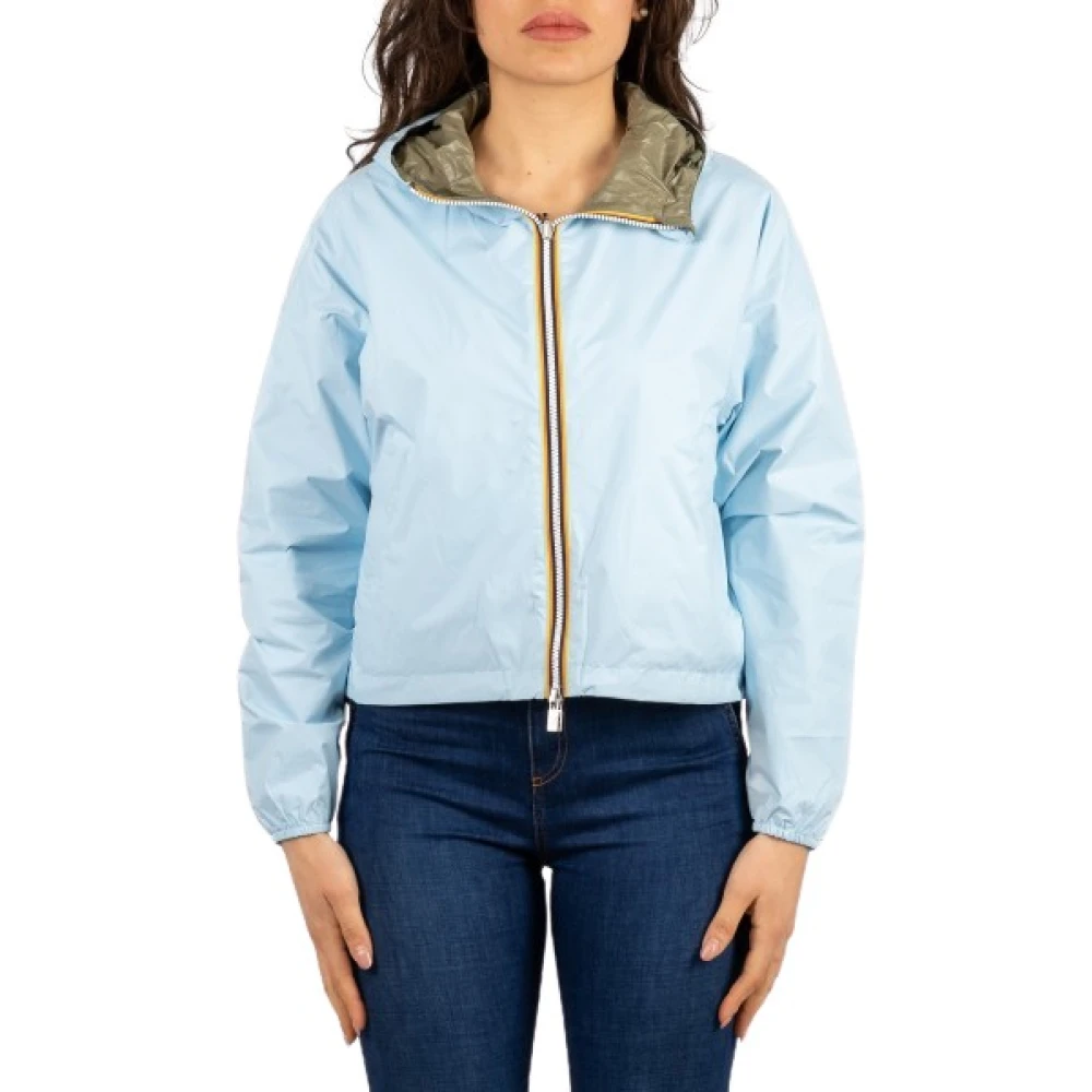 K-Way Damen Blau Jacken, Mgröße: