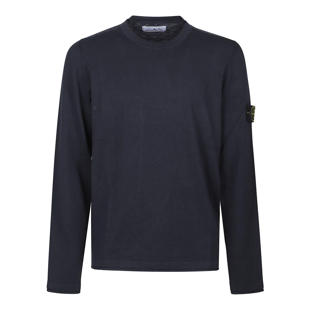 Stone Island Casual Gebreide Pullover Sweater Black Heren