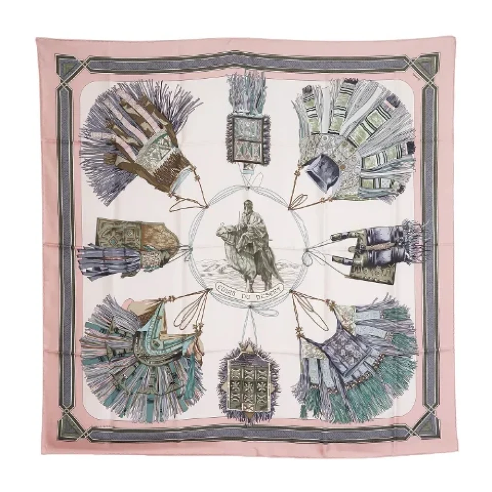 Pre-owned > Pre-owned Accessories > Pre-owned Scarves - - Hermès Vintage - Modalova