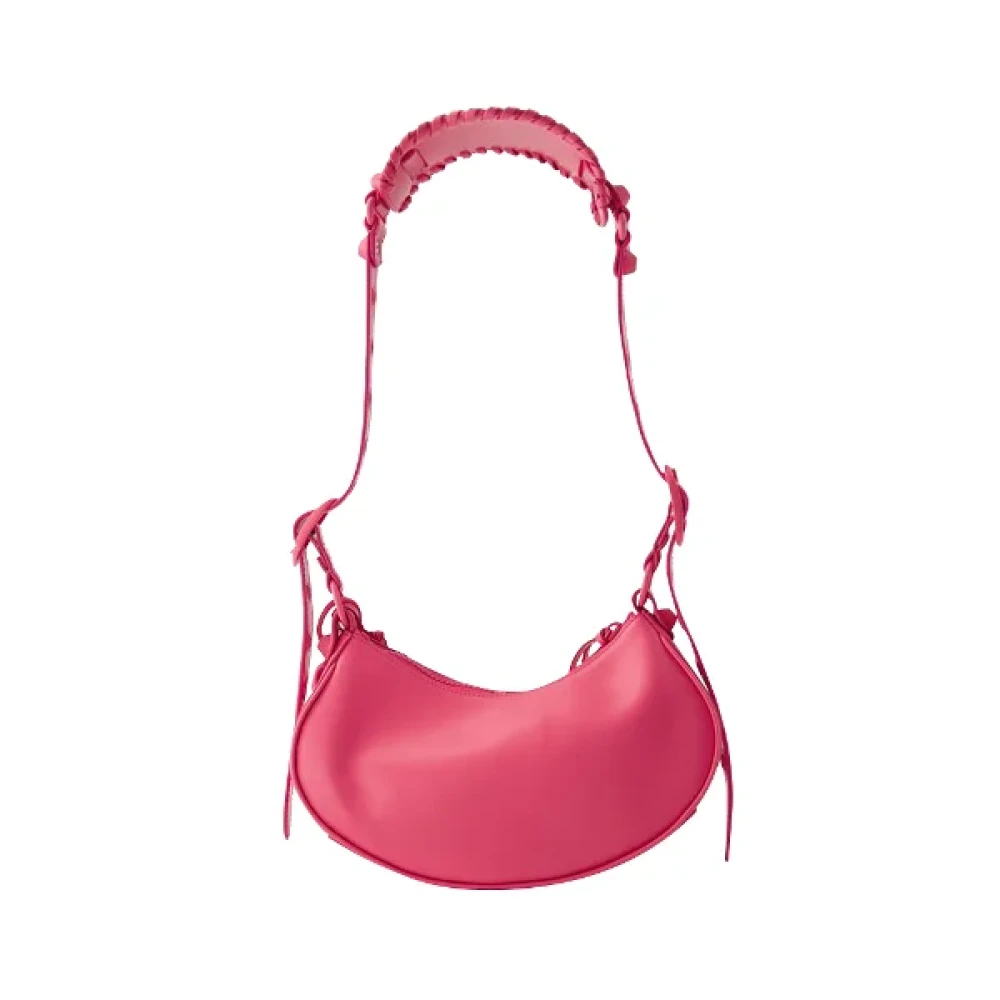 Balenciaga Leather crossbody-bags Pink Dames