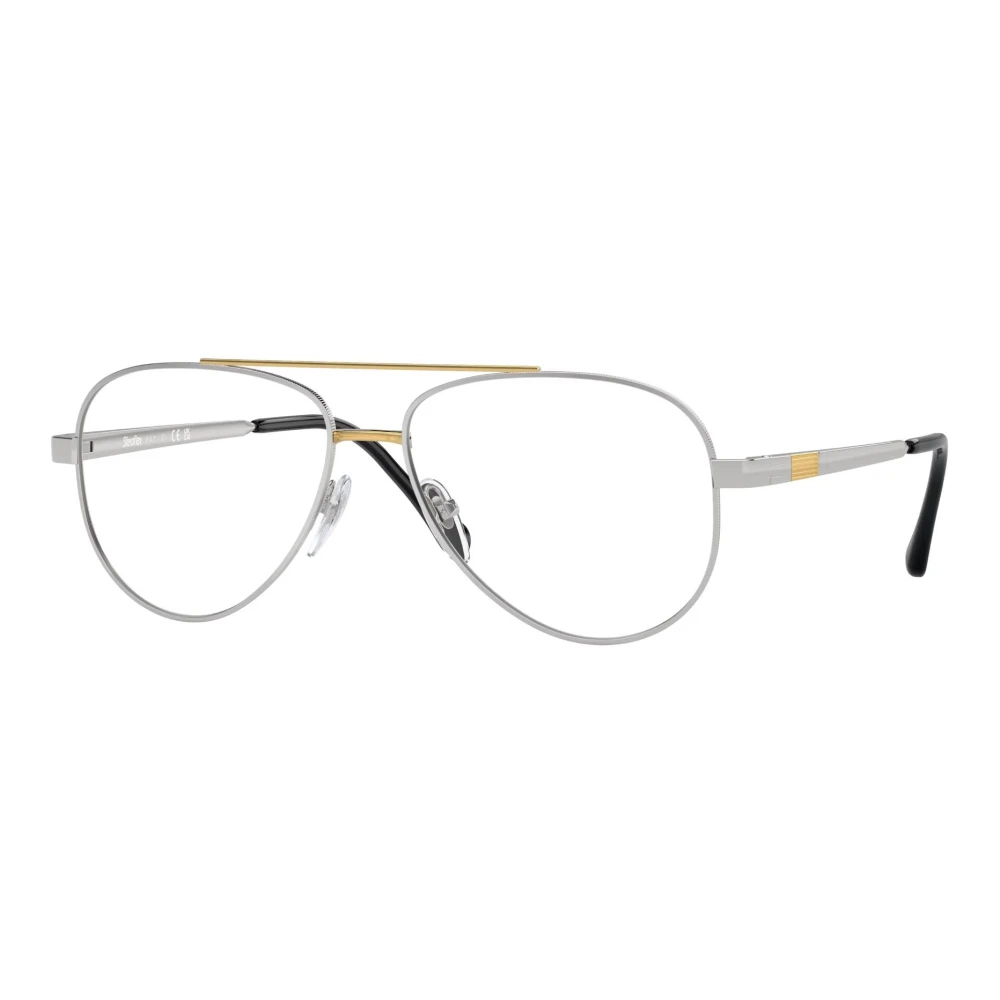 Sferoflex Men's Gray Glasses, 55 Mm, Fashion Eyeglasses In Blue