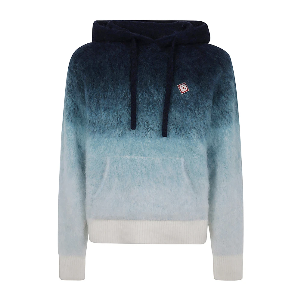Casablanca Midnight Gradient Mohair Hoodie Multicolor Heren