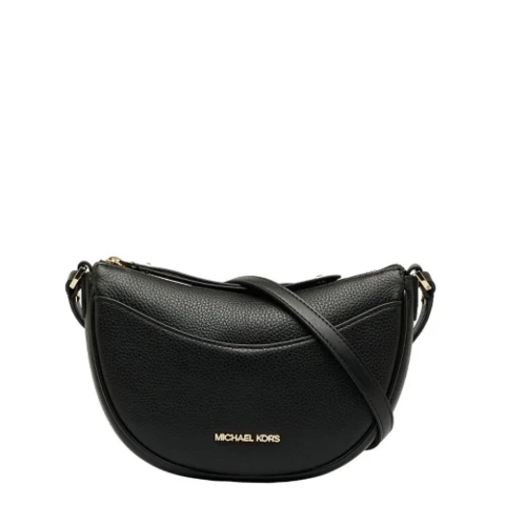 Michael Kors Pre-owned Leather shoulder-bags Black Dames