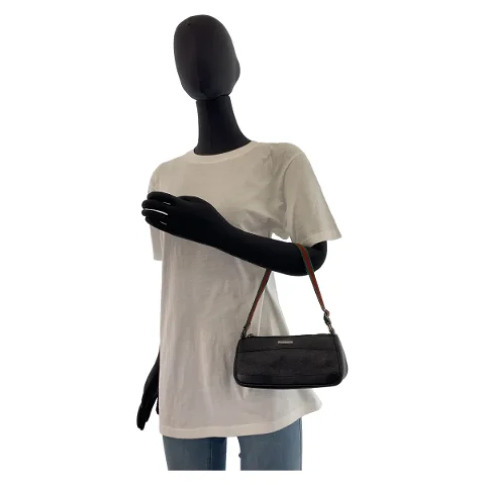 Gucci Vintage Pre-owned Canvas gucci-bags Black Dames