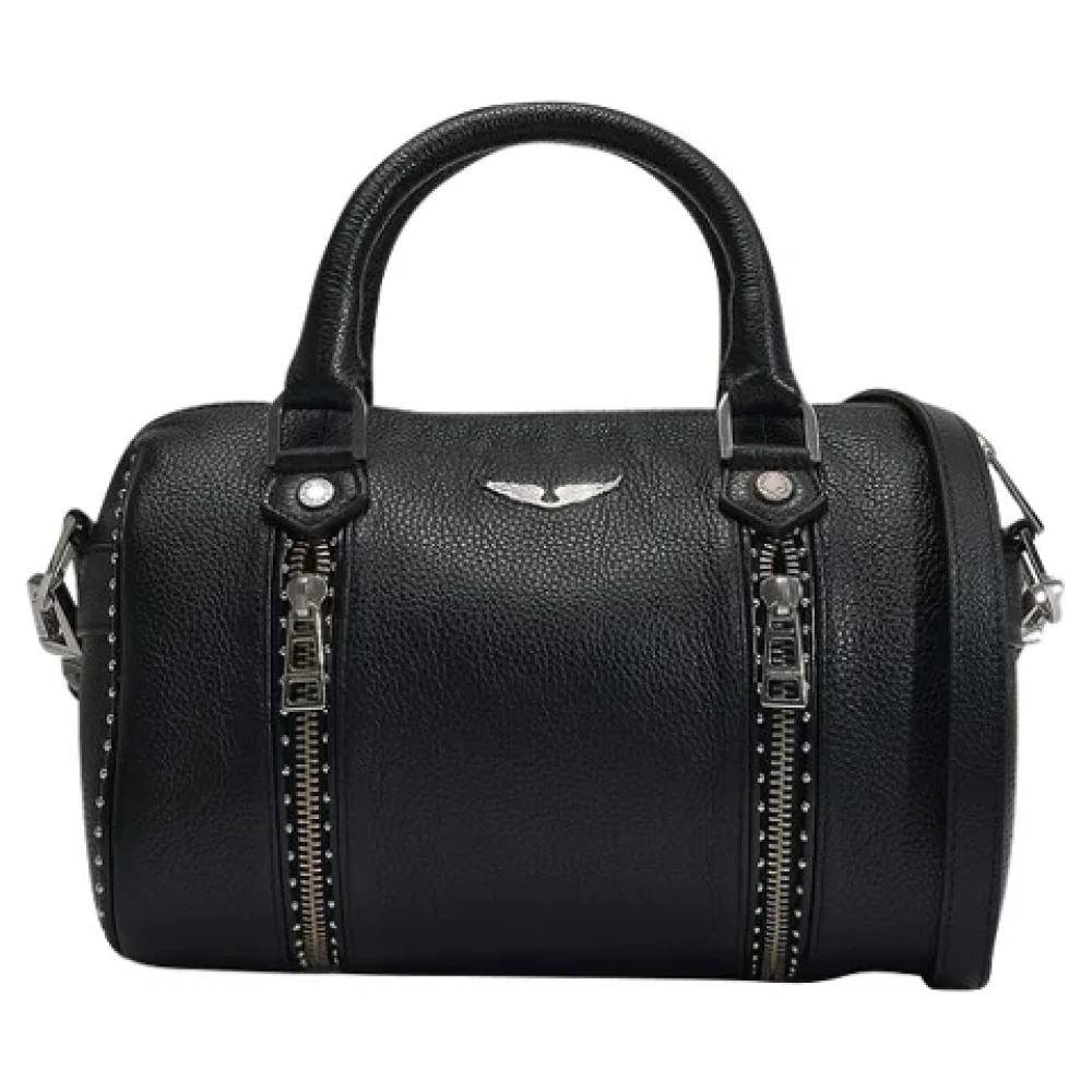 Zadig & Voltaire Leather handbags Black Dames