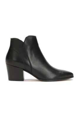 Ankelboots med bred klack