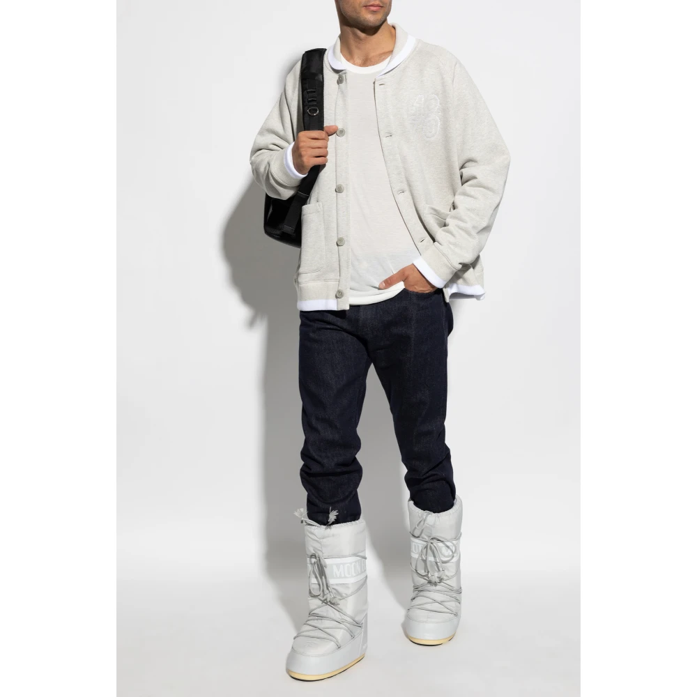Kenzo Sweatshirt met kraag Gray Heren