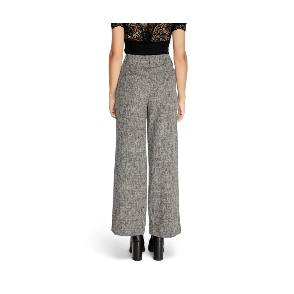 Vila Zwarte Jeans & Broek Herfst Winter Collectie Black Dames