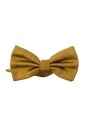 superbe-papillon-en-soie-jaune-moutarde