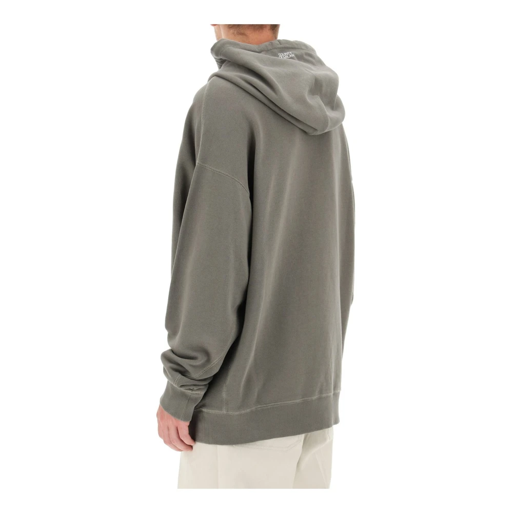 Marcelo Burlon Groene Katoenen Sweatshirt met Capuchon Green Heren