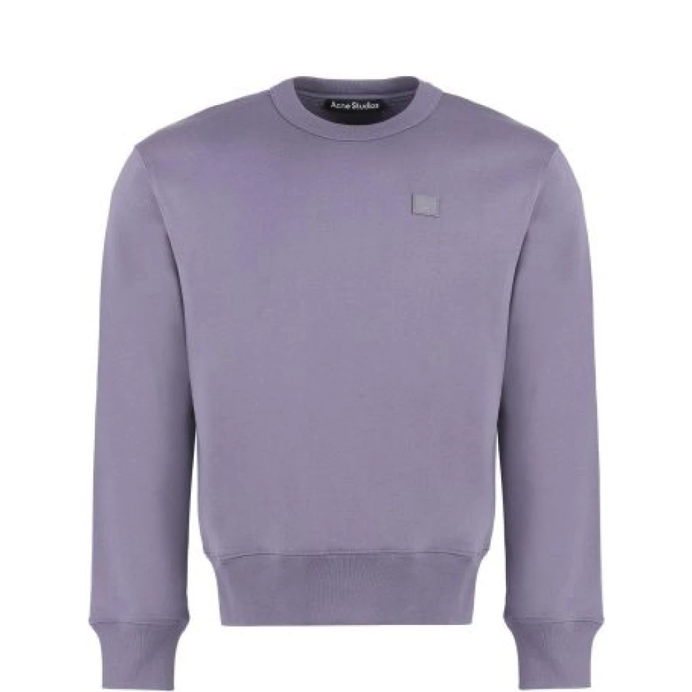 Acne Studios Acne Unisex Sweatshirt Purple Dames