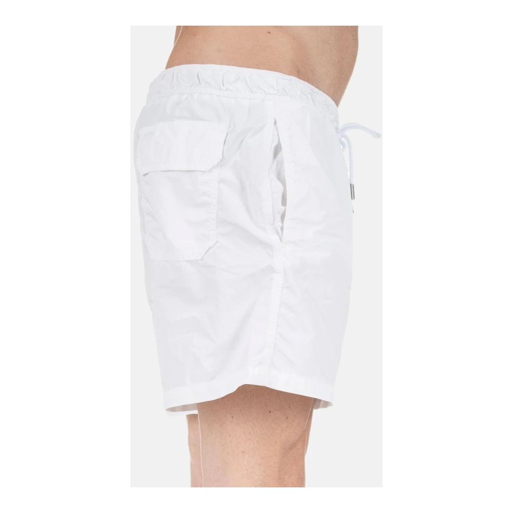 Aspesi Swimwear Basic Style White Heren