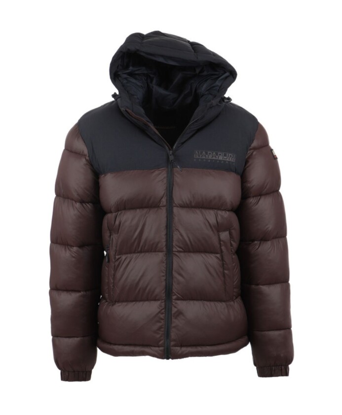 veste-a-capuche-marron-avec-rembourrage-synthetique