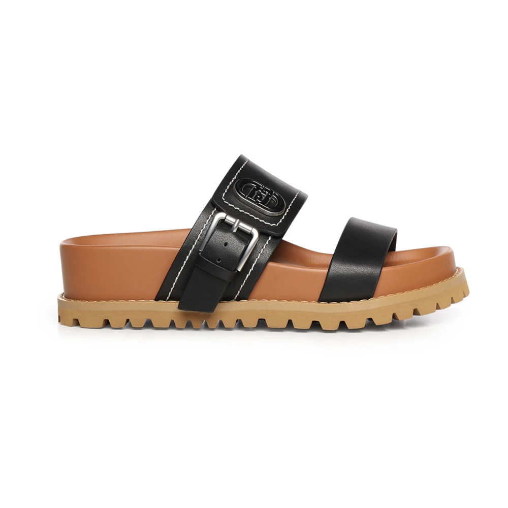 Liu Jo Damen Schwarz Schuhe, K, 39 Eugröße: