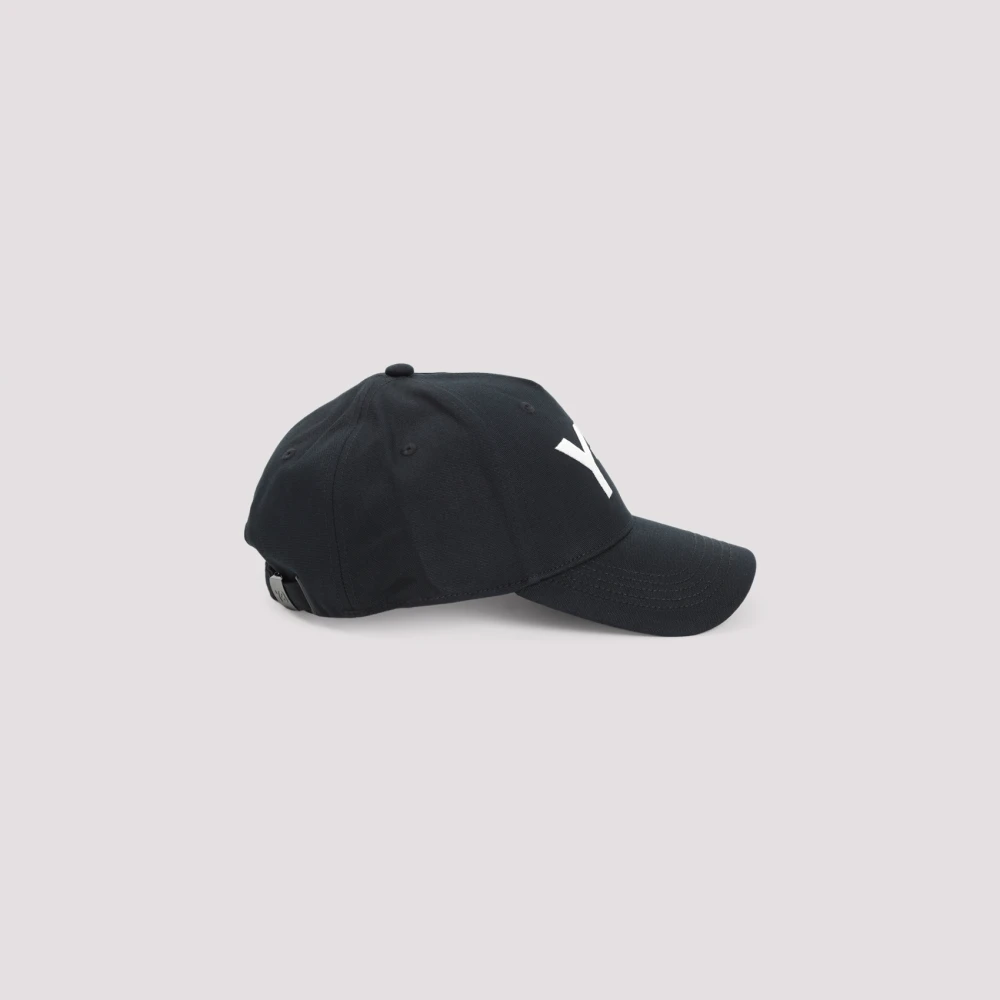 Y-3 Zwarte Logo Pet Black Heren