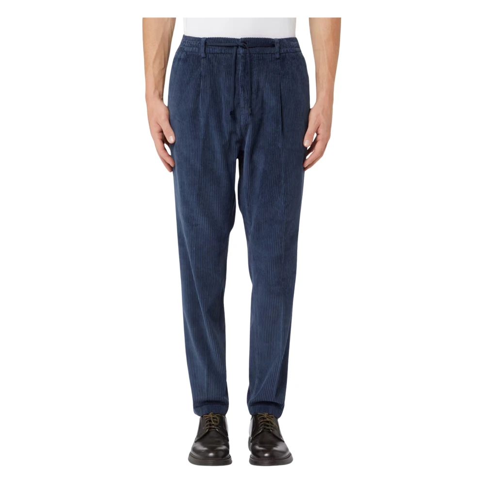 Cruna Blauwe Casual Broek Blue Heren