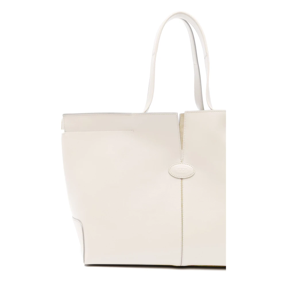 TOD'S Stijlvolle Leren Tas White Dames