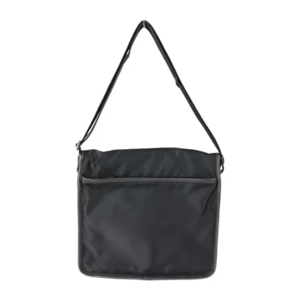Prada Vintage Pre-owned Leather prada-bags Black Dames