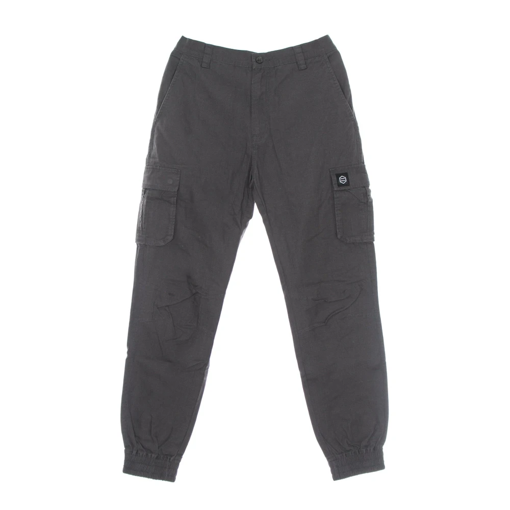 Dolly Noire Ripstop Cargo Broek Antraciet Gray Heren