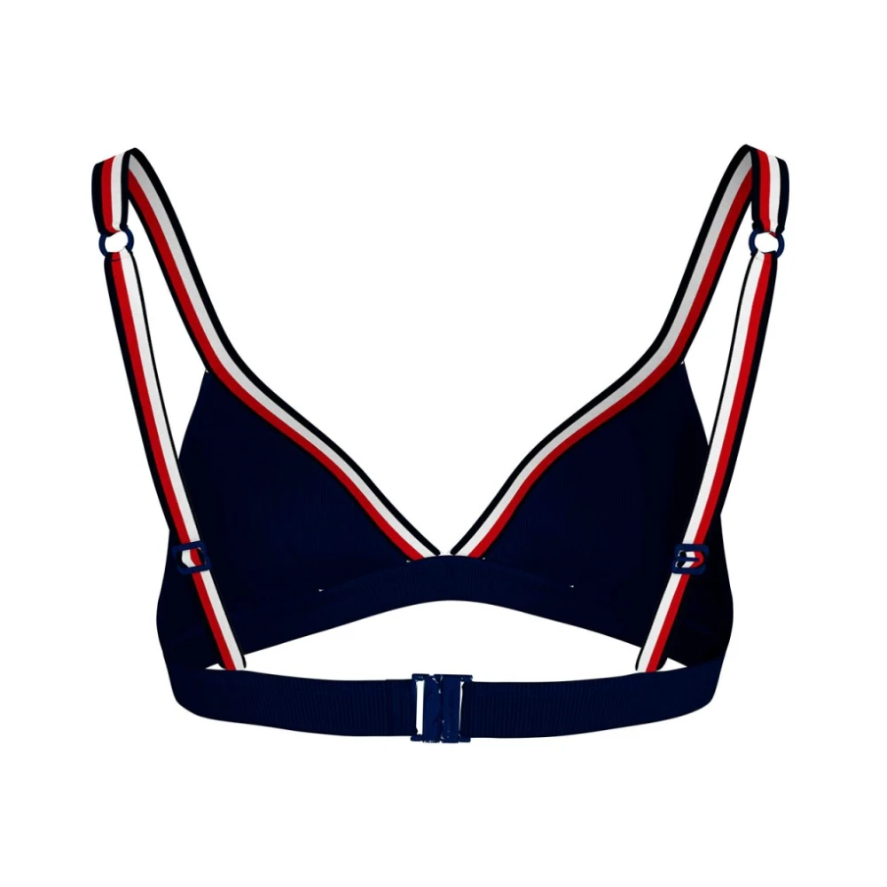 Tommy Hilfiger Stijlvolle Bikini Top Blue Dames