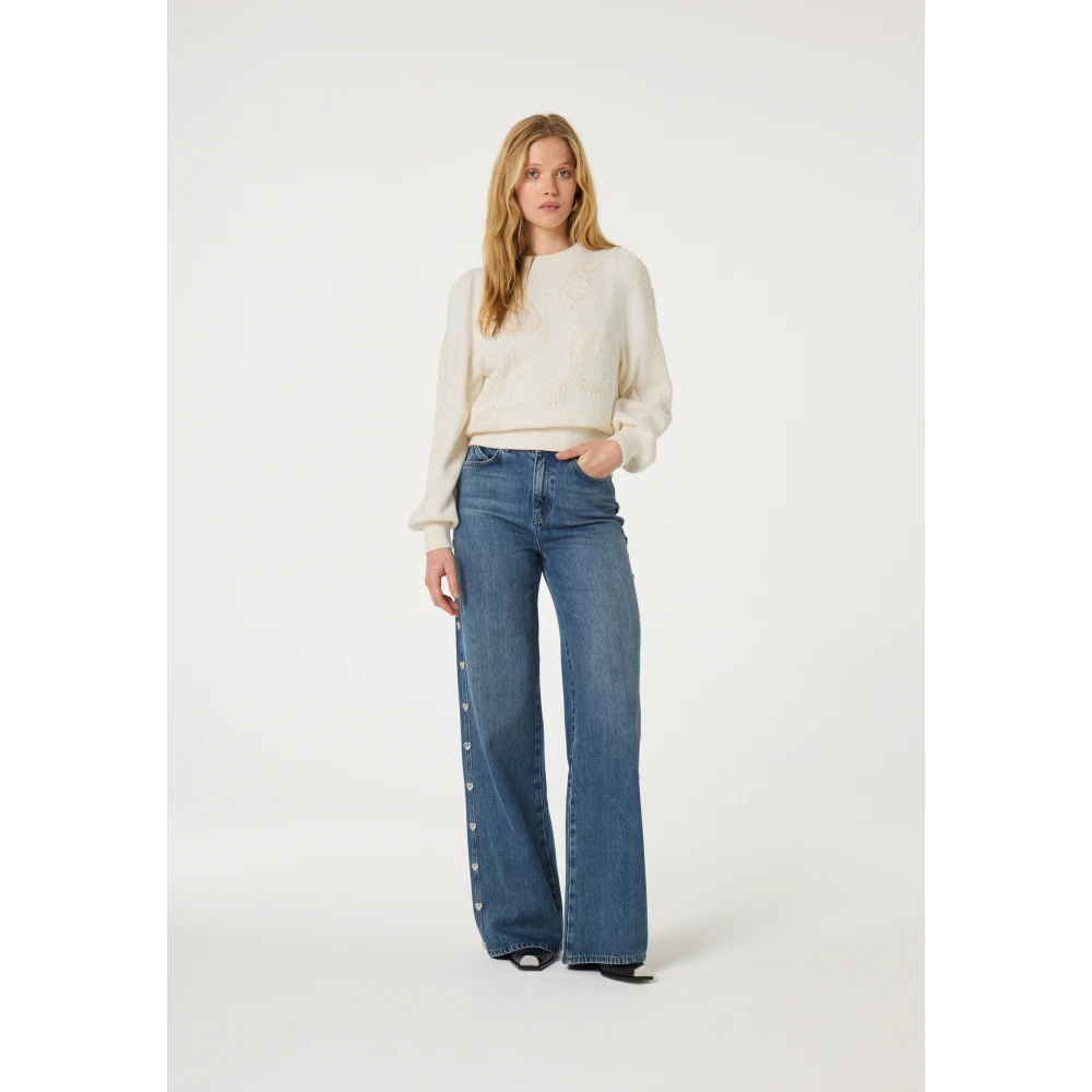 Fabienne Chapot Edo Pullover White Dames
