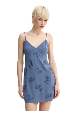 Silk Mini Dress