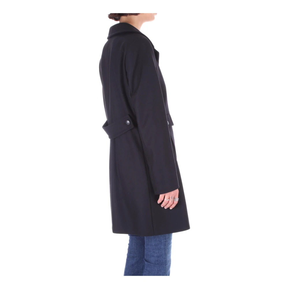 Fay Enkelrijig Jas Black Dames