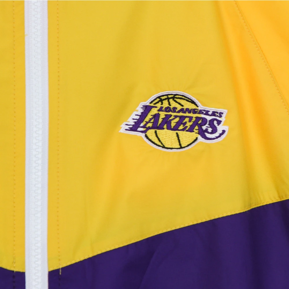 Nike NBA Courtside Windbreaker Jack Geel Multicolor Heren