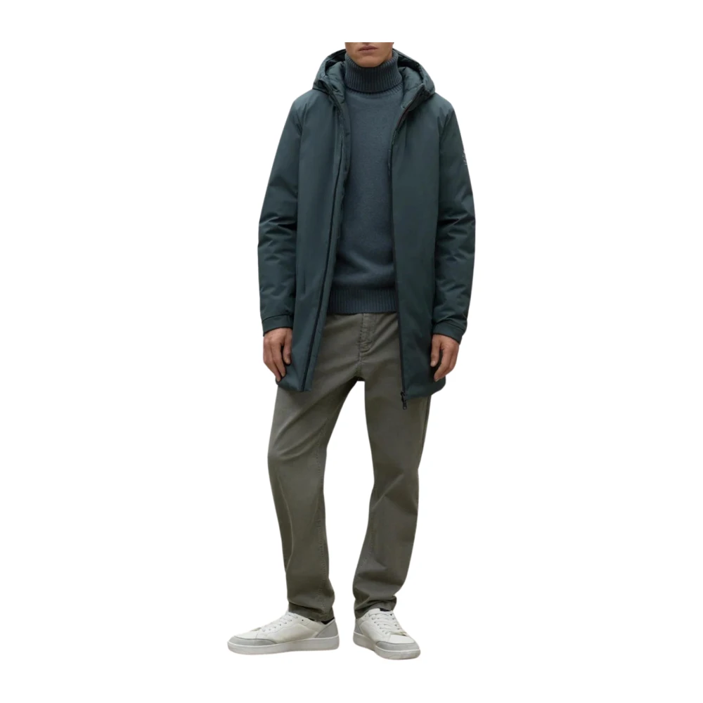 Ecoalf Bosgroene jas voor mannen Gray Heren