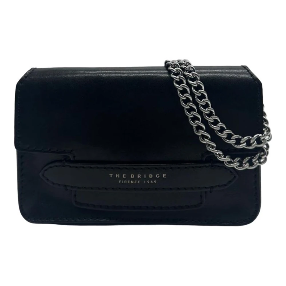 The Bridge Stijlvolle Crossbody Tas Black Dames
