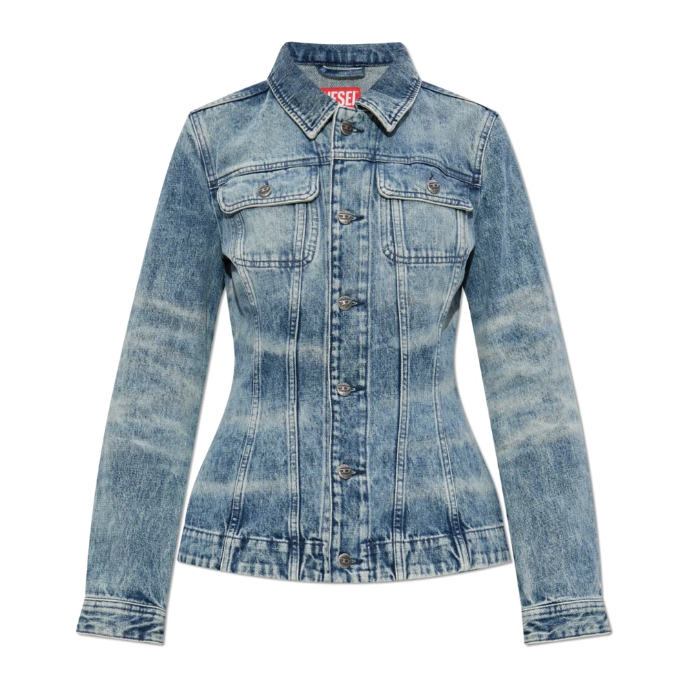 Diesel Donna Blu Giacche, M, New,