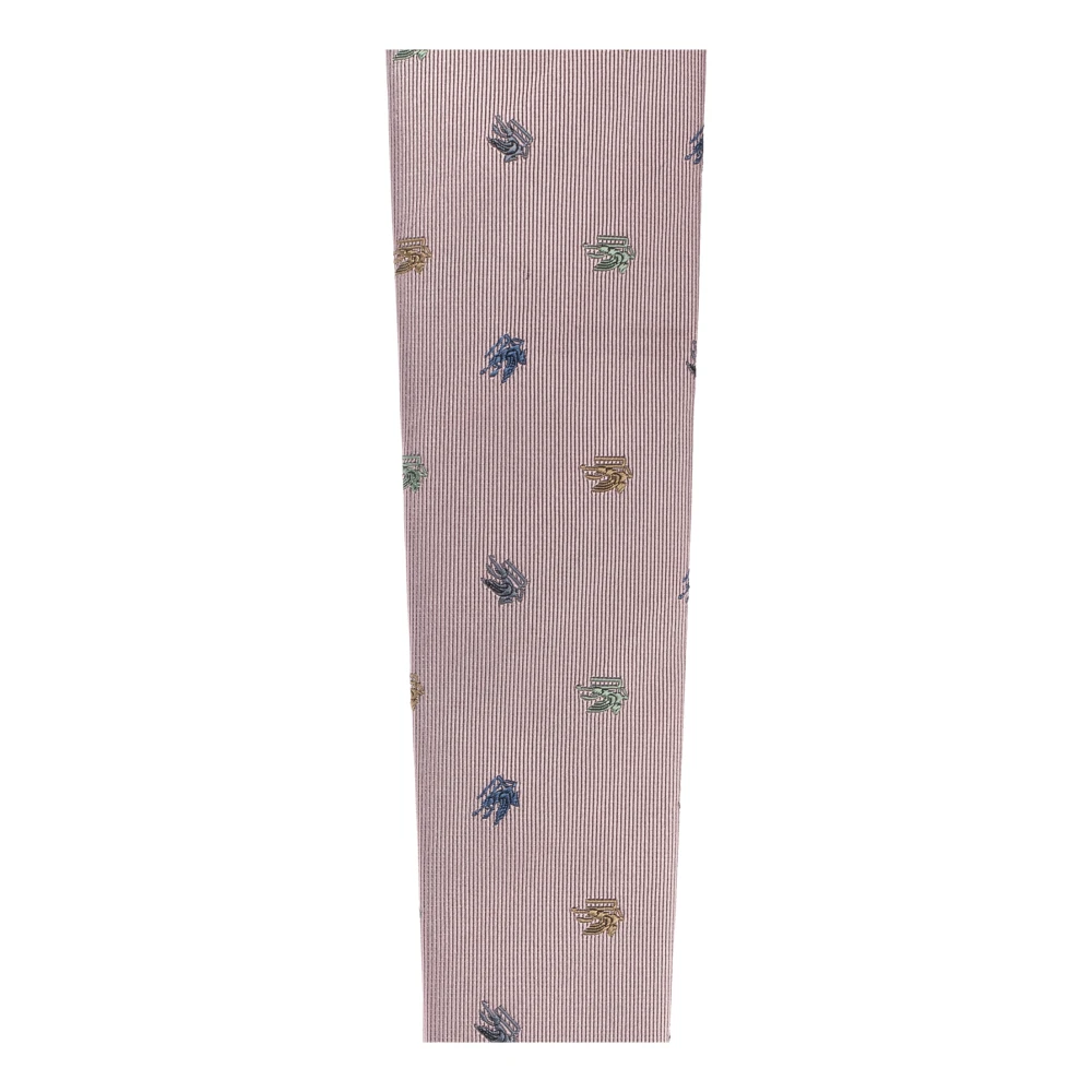 ETRO Zijden stropdas Pink Heren