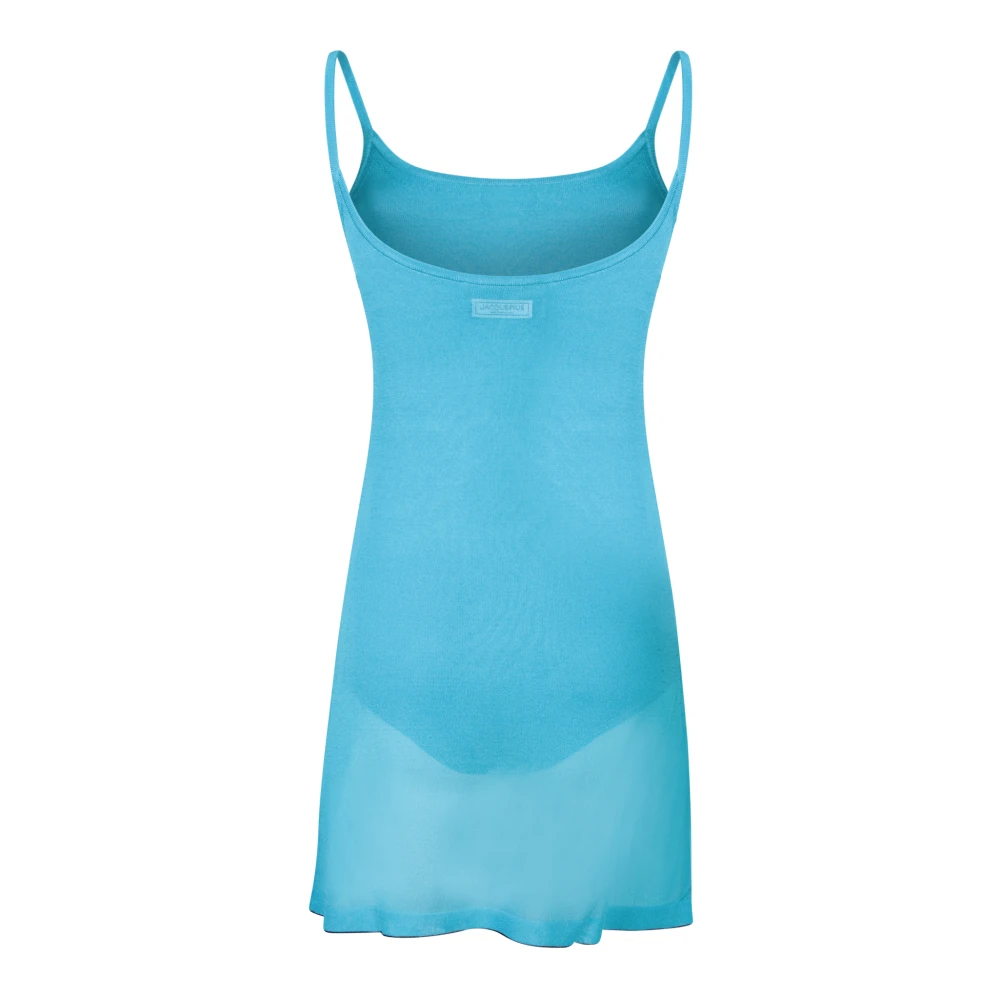 Jacquemus Blauwe Elegante Jurk voor Vrouwen Blue Dames