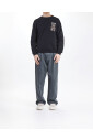 sweat-shirt-noir-teddy-adrian-moschino