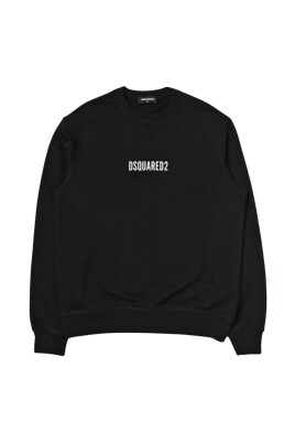 sweatshirt-col-rond-noir-elegant