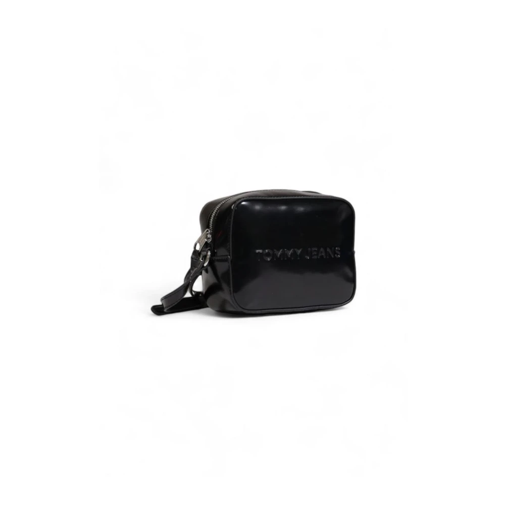 Tommy Hilfiger Zwarte Polyethyleen Handtas Dames Tassen Collectie Black Dames