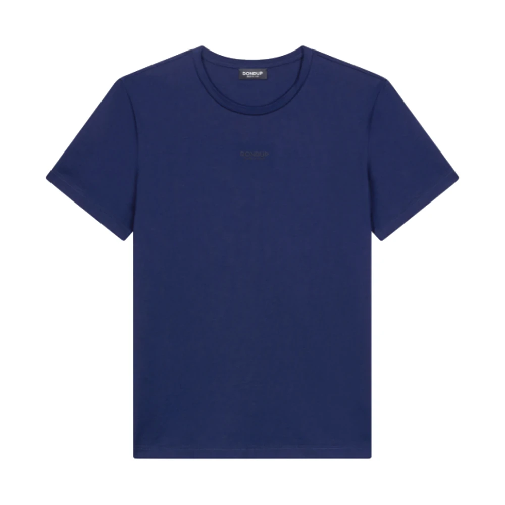 Dondup Men's Blue T-Shirts, S, Crew Neck T-Shirt