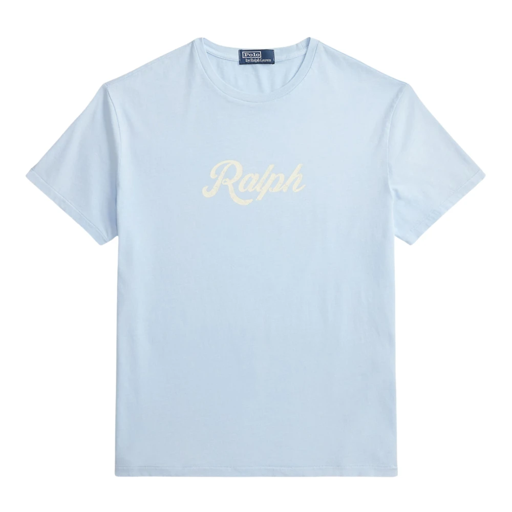 Ralph Lauren Men's Blue The Ralph Logo T-Shirt - T-Shirts - L - Tops