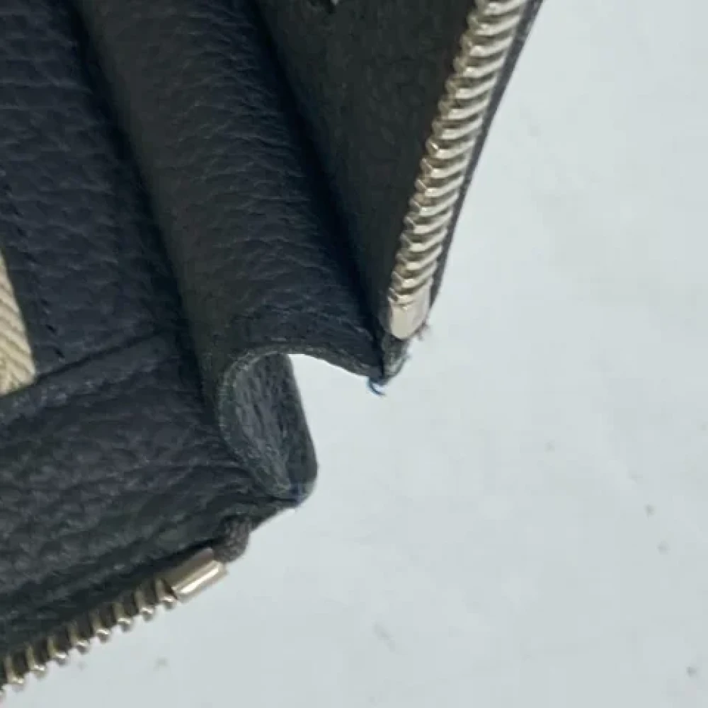 Hermès Vintage Pre-owned Leather clutches Gray Heren