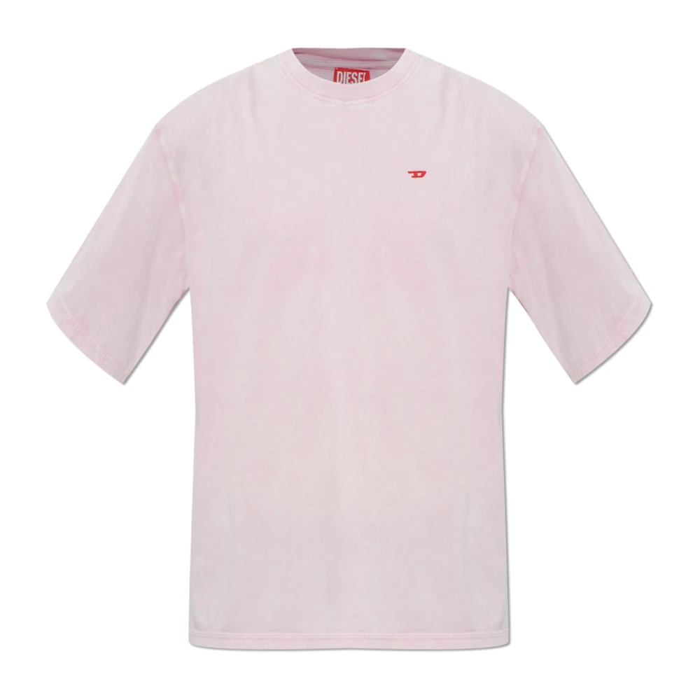Diesel Homme Rose - T-Shirt T-Boxt-Aa14 - Tops - Taille: Xs