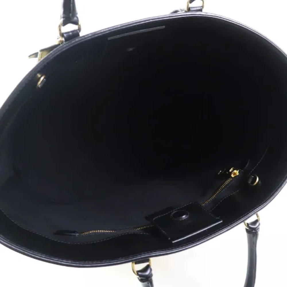 Miu Pre-owned Fabric handbags Black Dames