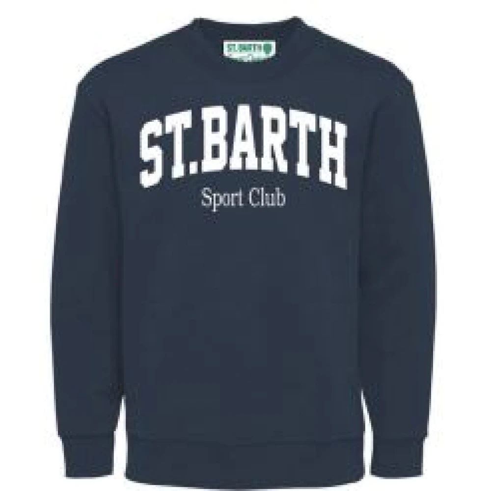 MC2 Saint Barth Stijlvolle Sweaters Collectie Blue Heren