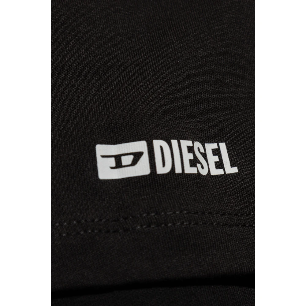 Diesel 3-Pack T-shirts Michael-D-Box-3Pack Black Heren