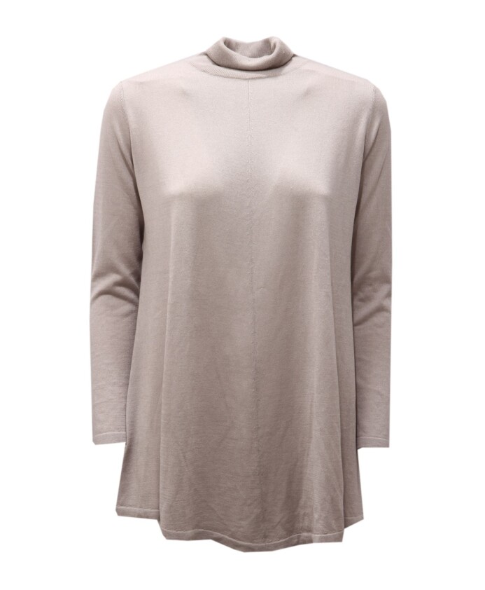 pull-gris-col-roule-oversize