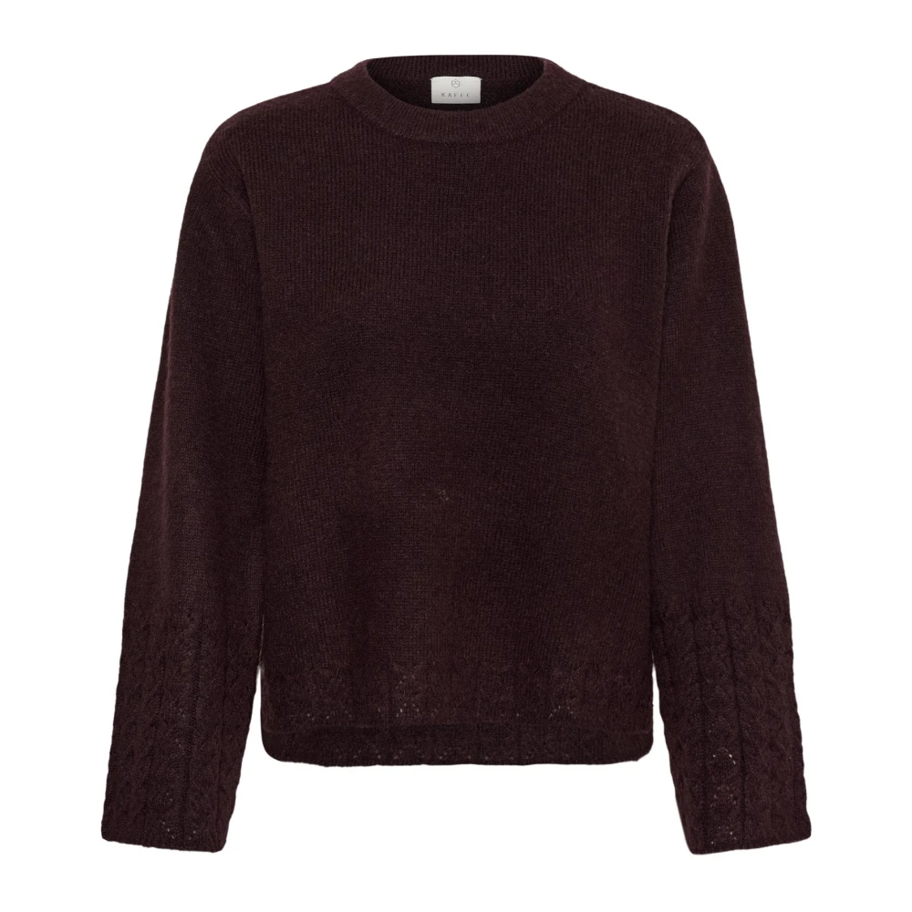 Kaffe, Damen, Pullover, Gro Knit, Braun, (XXL) - Bild 3