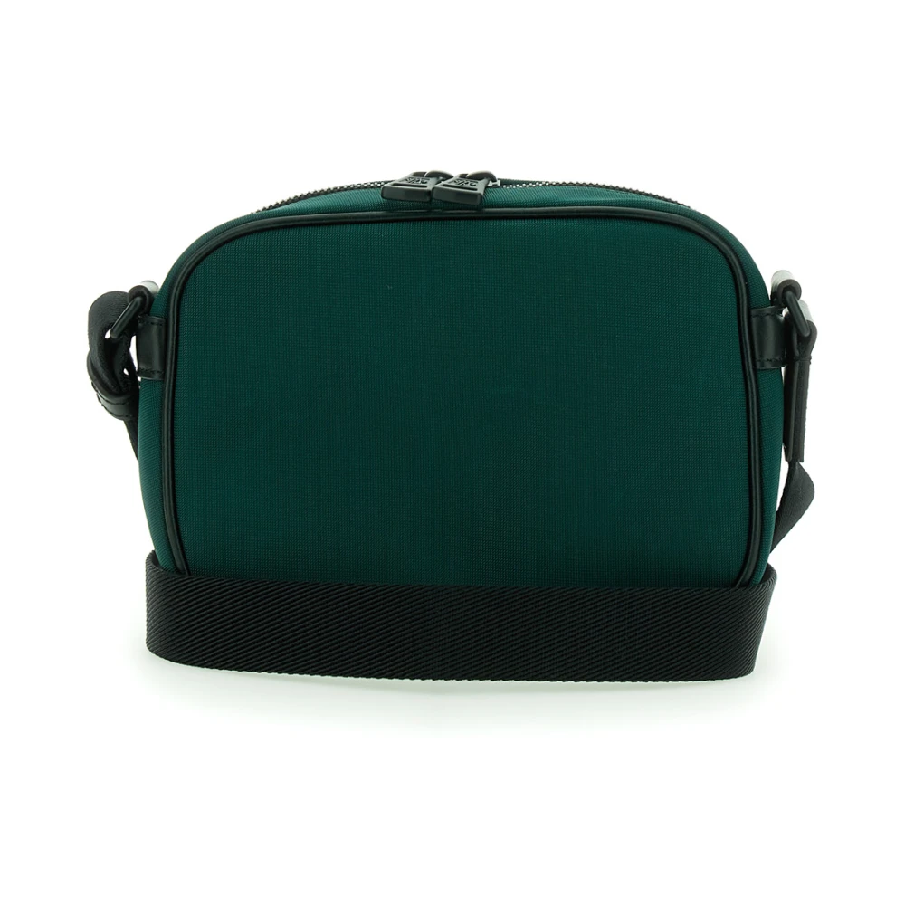 Moncler Groene Crossbody Tas met Logopatch Green Heren