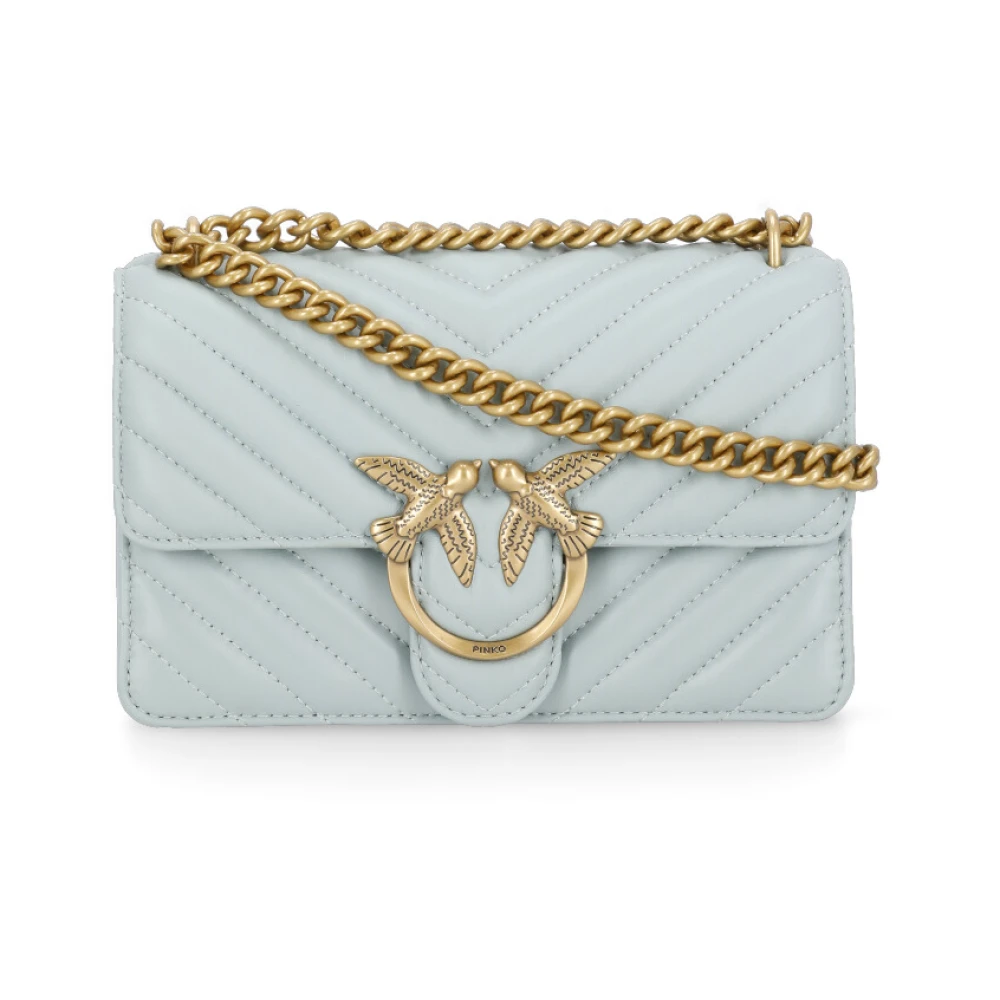 pinko Cross Body Bags Blue Dames
