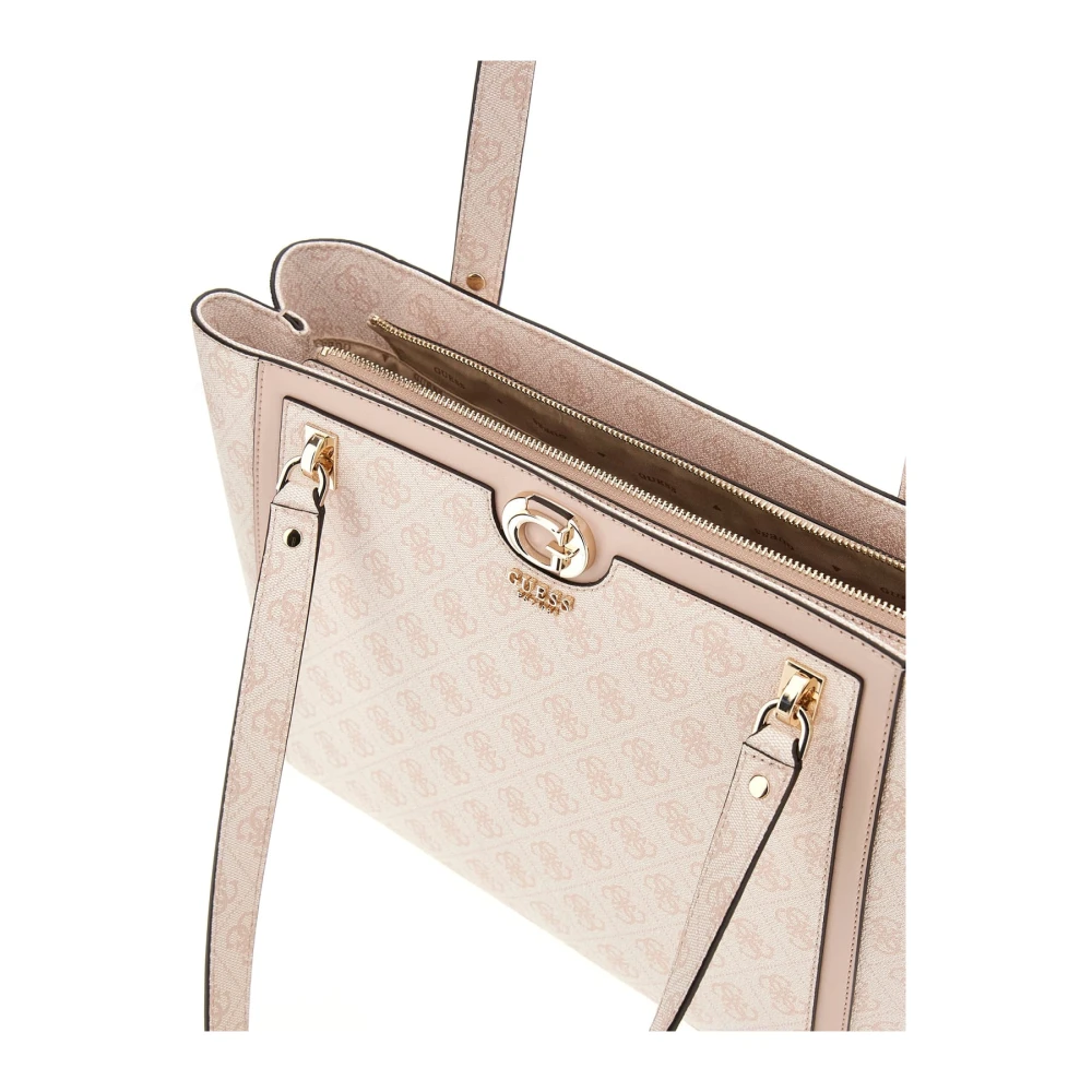 Guess Nolana Sml Girlfrien Schoudertas Sand Pink Dames