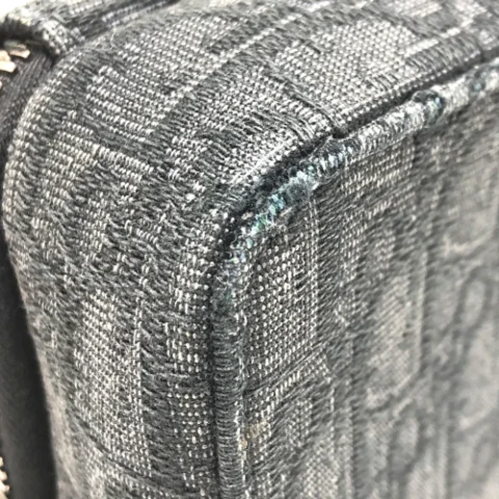 Dior Vintage Pre-owned Fabric dior-bags Blue Heren