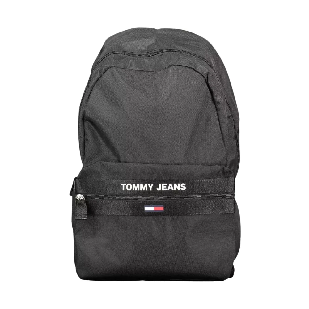 Tommy Hilfiger Men's Black Polyester Backpack